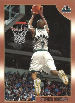 #58 Stephon Marbury - Minnesota Timberwolves - 1998-99 Topps Basketball