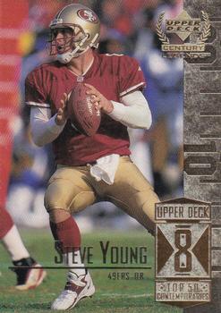 #58 Steve Young - San Francisco 49ers - 1999 Upper Deck Century Legends Football