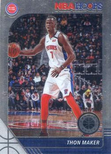 #58 Thon Maker - Detroit Pistons - 2019-20 Hoops Premium Stock Basketball