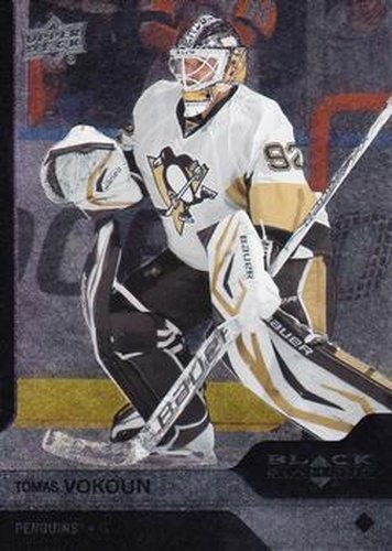 #58 Tomas Vokoun - Pittsburgh Penguins - 2013-14 Upper Deck Black Diamond Hockey