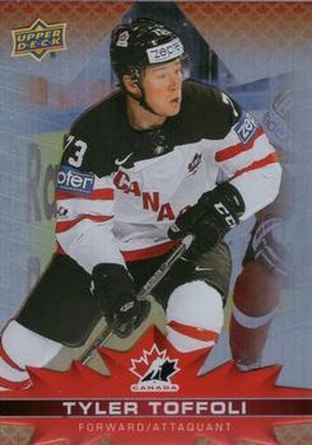 #58 Tyler Toffoli - Canada - 2021-22 Upper Deck Tim Hortons Team Canada Hockey