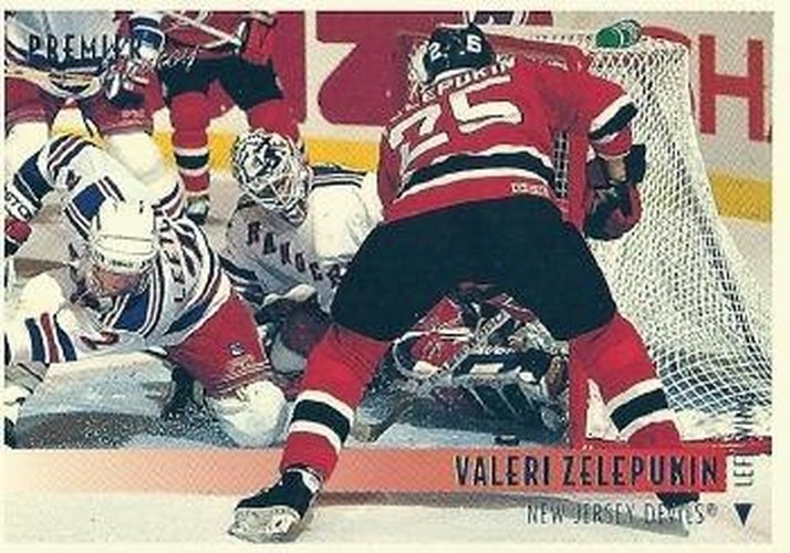 #58 Valeri Zelepukin - New Jersey Devils - 1994-95 Topps Premier Hockey