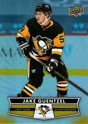 #58 Jake Guentzel - Pittsburgh Penguins - 2021-22 Upper Deck Tim Hortons Hockey