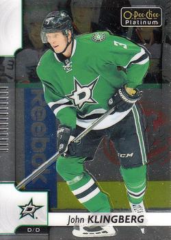 #58 John Klingberg - Dallas Stars - 2017-18 O-Pee-Chee Platinum Hockey
