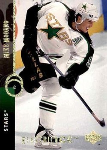 #58 Mike Modano - Dallas Stars - 1994-95 Upper Deck Hockey - Electric Ice