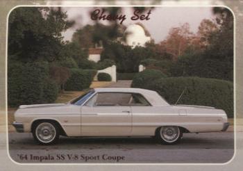 #58 64 Impala SS V-8 Sport Coupe - 1992 Collect-A-Card Chevy