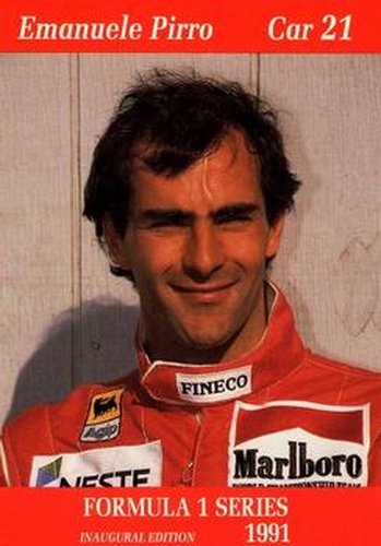 #58 Emanuelle Pirro - Scuderia Italia - 1991 Carms Formula 1 Racing