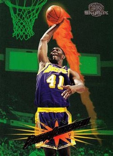 #58 Elden Campbell - Los Angeles Lakers - 1995-96 SkyBox Premium Basketball