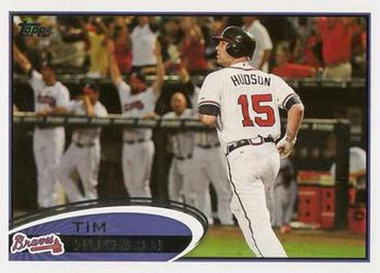 #58 Tim Hudson - Atlanta Braves - 2012 Topps Baseball