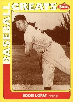 #58 Ed Lopat - New York Yankees - 1991 Swell Baseball Greats
