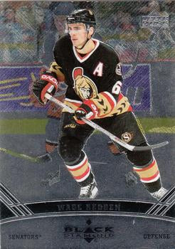 #58 Wade Redden - Ottawa Senators - 2006-07 Upper Deck Black Diamond Hockey