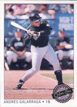#58 Andres Galarraga - Colorado Rockies - 1993 O-Pee-Chee Premier Baseball