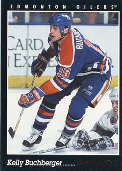 #58 Kelly Buchberger - Edmonton Oilers - 1993-94 Pinnacle Hockey