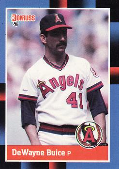 #58 DeWayne Buice - California Angels - 1988 Donruss Baseball