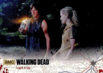 #58 Light It Up - 2016 Cryptozoic The Walking Dead Season 4: Part 1