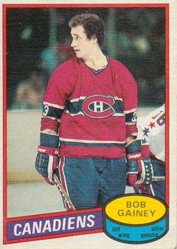 #58 Bob Gainey - Montreal Canadiens - 1980-81 O-Pee-Chee Hockey