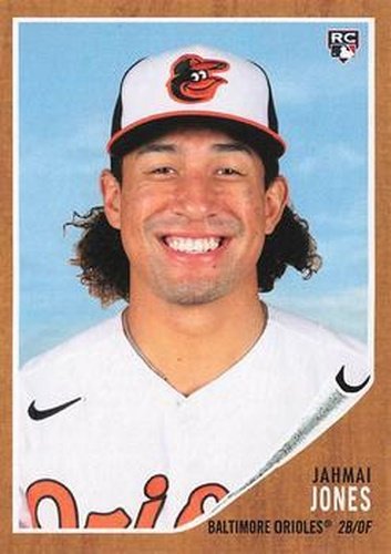 #58 Jahmai Jones - Baltimore Orioles - 2021 Topps Archives Baseball
