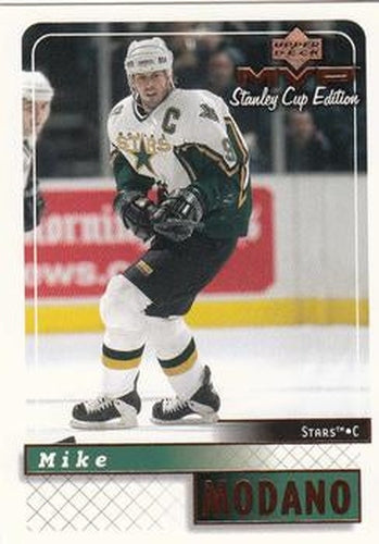 #58 Mike Modano - Dallas Stars - 1999-00 Upper Deck MVP Stanley Cup Edition Hockey