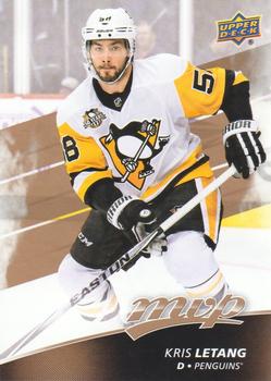 #58 Kris Letang - Pittsburgh Penguins - 2017-18 Upper Deck MVP Hockey