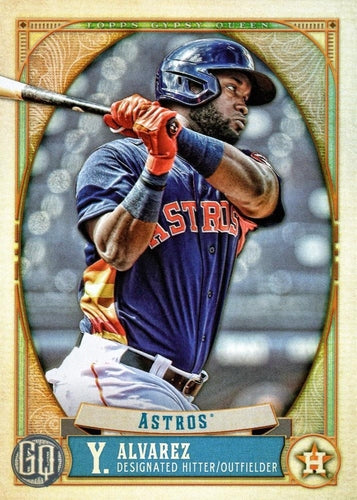 #58 Yordan Alvarez - Houston Astros - 2021 Topps Gypsy Queen Baseball