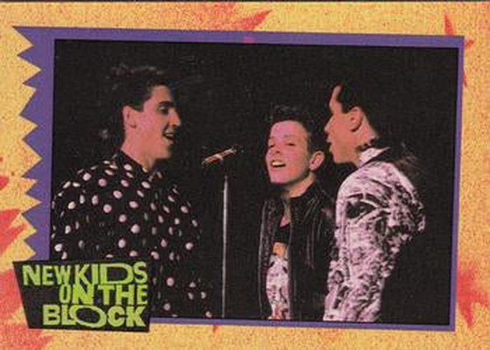 #58b Young Kid - 1989 Topps New Kids on the Block