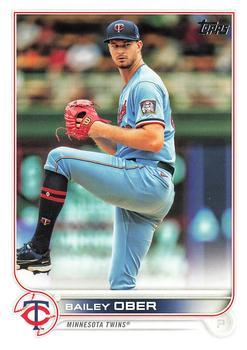 #590 Bailey Ober - Minnesota Twins - 2022 Topps Baseball