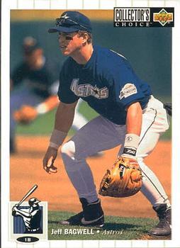#590 Jeff Bagwell - Houston Astros - 1994 Collector's Choice Baseball