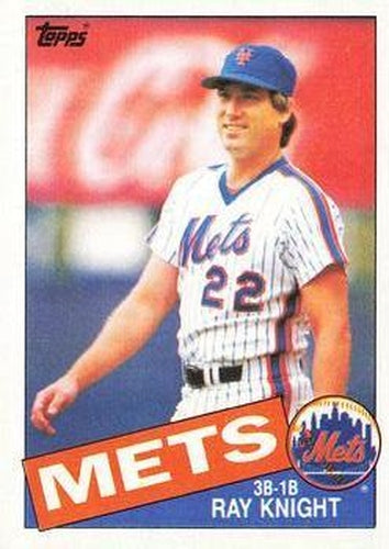 #590 Ray Knight - New York Mets - 1985 Topps Baseball