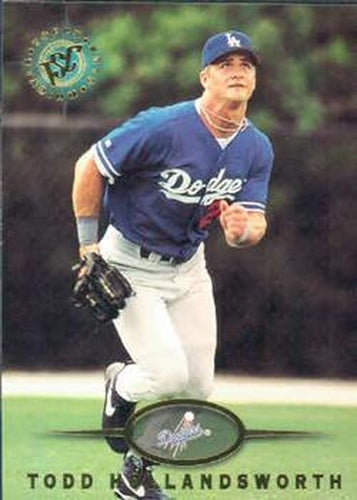 #590 Todd Hollandsworth - Los Angeles Dodgers - 1995 Stadium Club Baseball