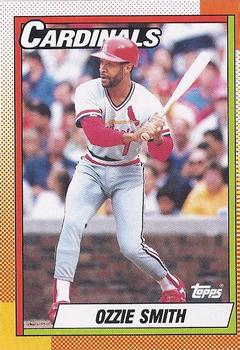 #590 Ozzie Smith - St. Louis Cardinals - 1990 O-Pee-Chee Baseball