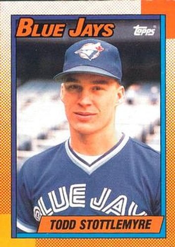 #591 Todd Stottlemyre - Toronto Blue Jays - 1990 O-Pee-Chee Baseball