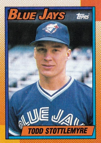 #591 Todd Stottlemyre - Toronto Blue Jays - 1990 Topps Baseball