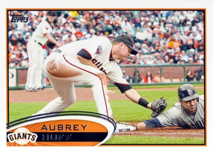 #591 Aubrey Huff - San Francisco Giants - 2012 Topps Baseball