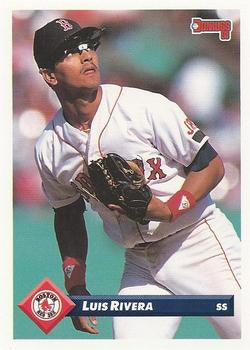 #591 Luis Rivera - Boston Red Sox - 1993 Donruss Baseball