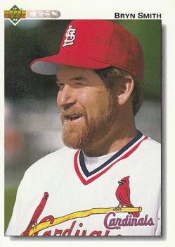 #591 Bryn Smith - St. Louis Cardinals - 1992 Upper Deck Baseball