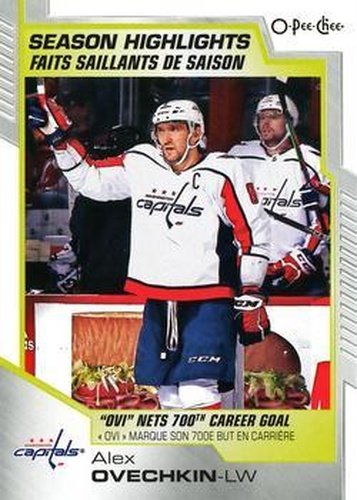 #591 Alex Ovechkin - Washington Capitals - 2020-21 O-Pee-Chee Hockey