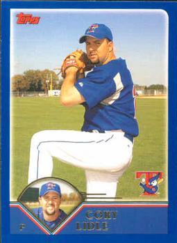 #591 Cory Lidle - Toronto Blue Jays - 2003 Topps Baseball