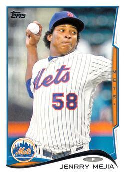 #591 Jenrry Mejia - New York Mets - 2014 Topps Baseball