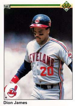 #591 Dion James - Cleveland Indians - 1990 Upper Deck Baseball