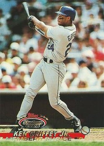 #591 Ken Griffey Jr. - Seattle Mariners - 1993 Stadium Club Baseball