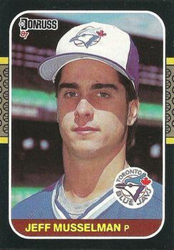 #591 Jeff Musselman - Toronto Blue Jays - 1987 Donruss Baseball