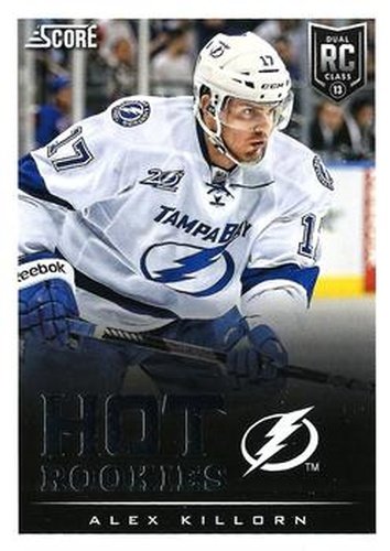 #591 Alex Killorn - Tampa Bay Lightning - 2013-14 Score Hockey