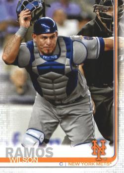 #591a Wilson Ramos - New York Mets - 2019 Topps Baseball
