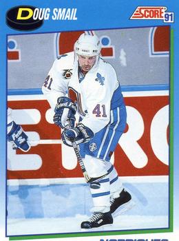 #592 Doug Smail - Quebec Nordiques - 1991-92 Score Canadian Hockey