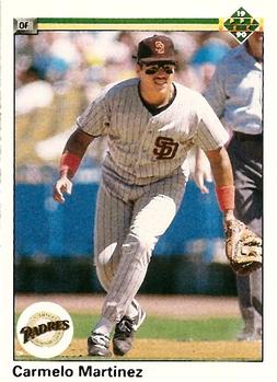 #592 Carmelo Martinez - San Diego Padres - 1990 Upper Deck Baseball