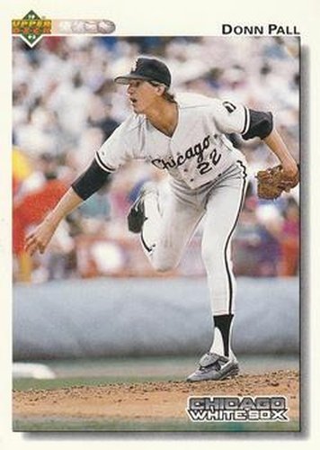 #592 Donn Pall - Chicago White Sox - 1992 Upper Deck Baseball