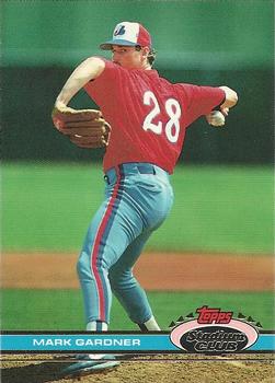 #592 Mark Gardner - Montreal Expos - 1991 Stadium Club Baseball