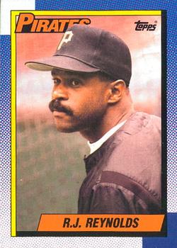 #592 R.J. Reynolds - Pittsburgh Pirates - 1990 O-Pee-Chee Baseball
