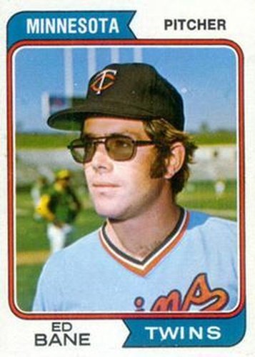 #592 Ed Bane - Minnesota Twins - 1974 Topps Baseball