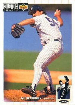 #592 Jeff Reardon - New York Yankees - 1994 Collector's Choice Baseball